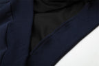 The Layered Cipher Faux Two-Piece Zip Hoodie