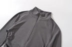 The Cocoa Drift Mock Neck Top