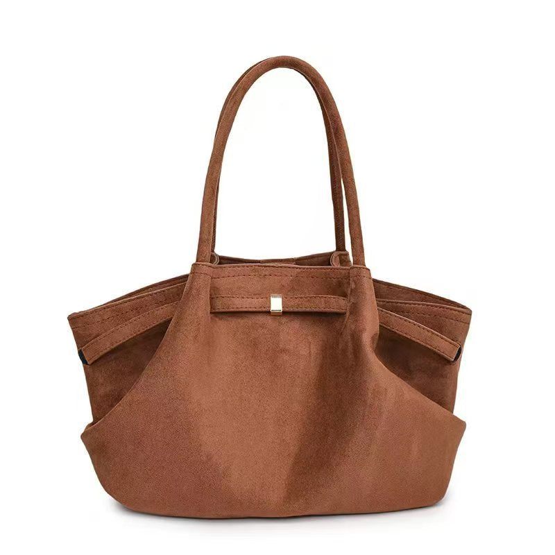 Retro Velvet Women’s Tote Handbag