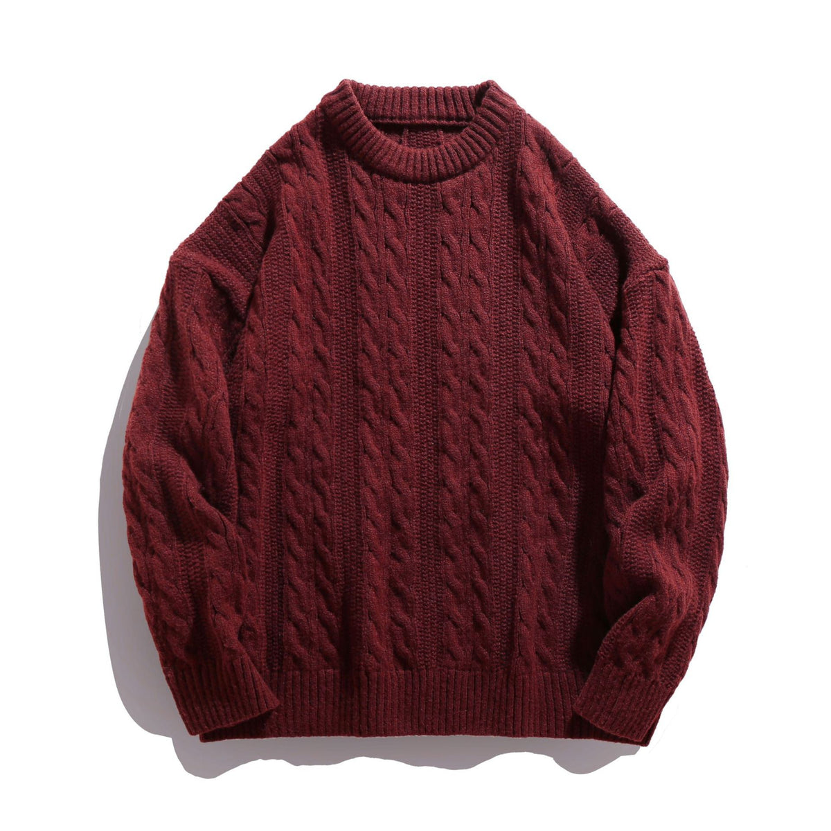 The Everyday Ember Round Neck Sweater