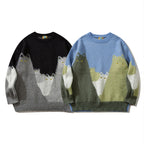 The Midnight Whiskers Jacquard Cat Sweater