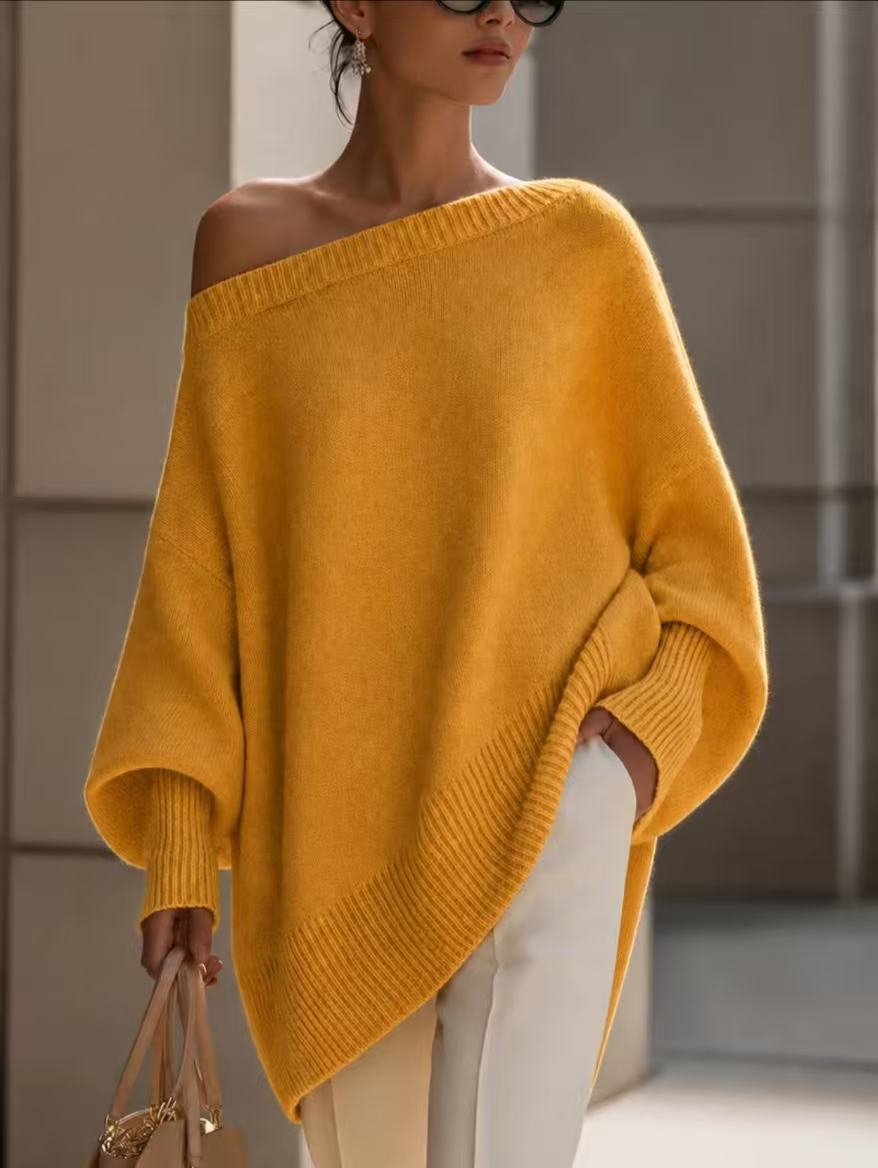 The Honey Cloud Thick Knit Sweater