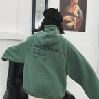 The Autumn Script Letter Hoodie