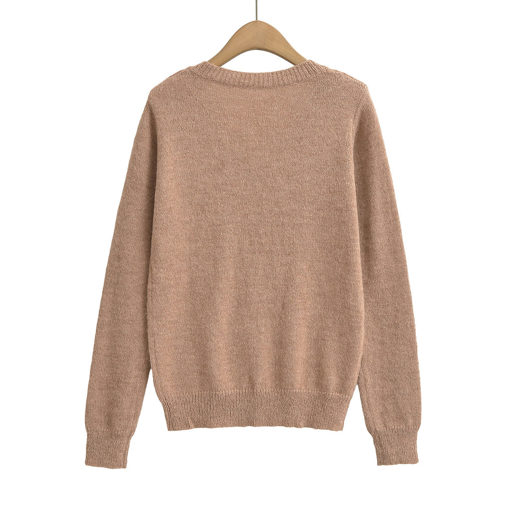 The Camille V-Neck Knit