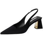 The Verona Block Heels