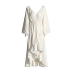The Midnight Ruffle Gown