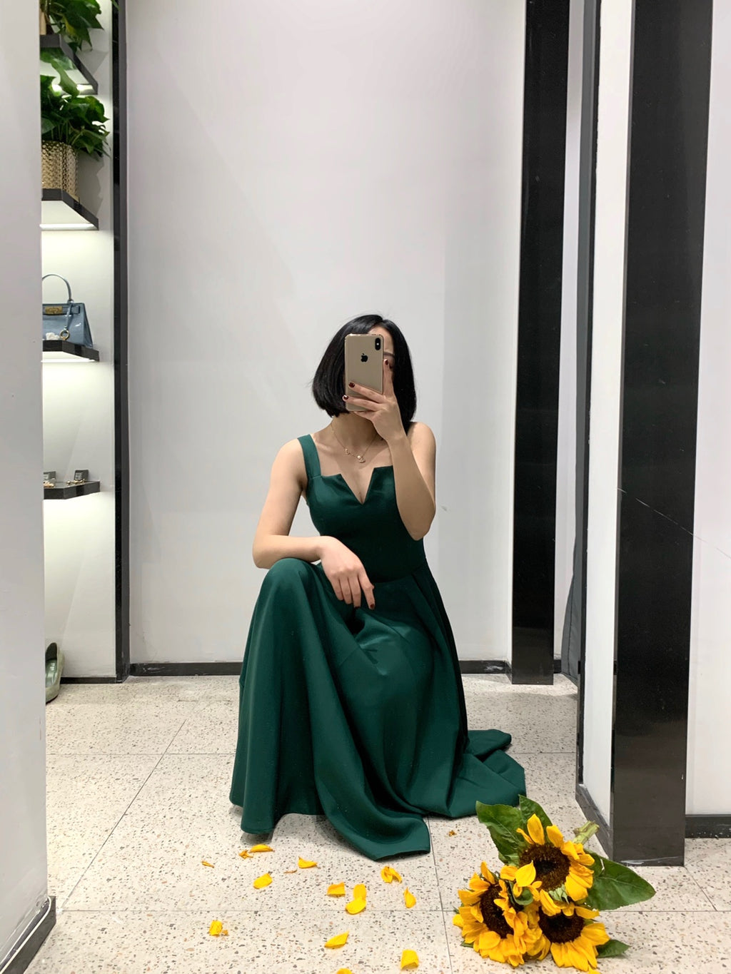 The Emerald Serenity Gown