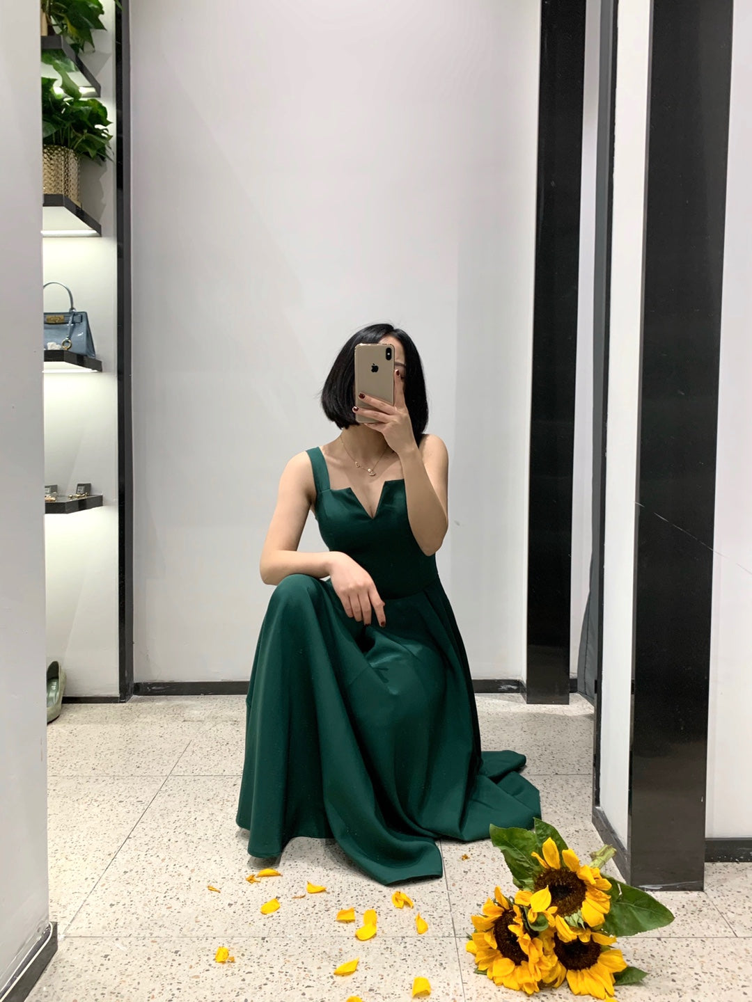 The Emerald Serenity Gown