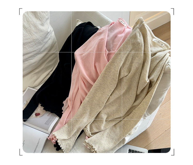 Off-Shoulder Knit Top