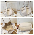 Retro Velvet Women’s Tote Handbag