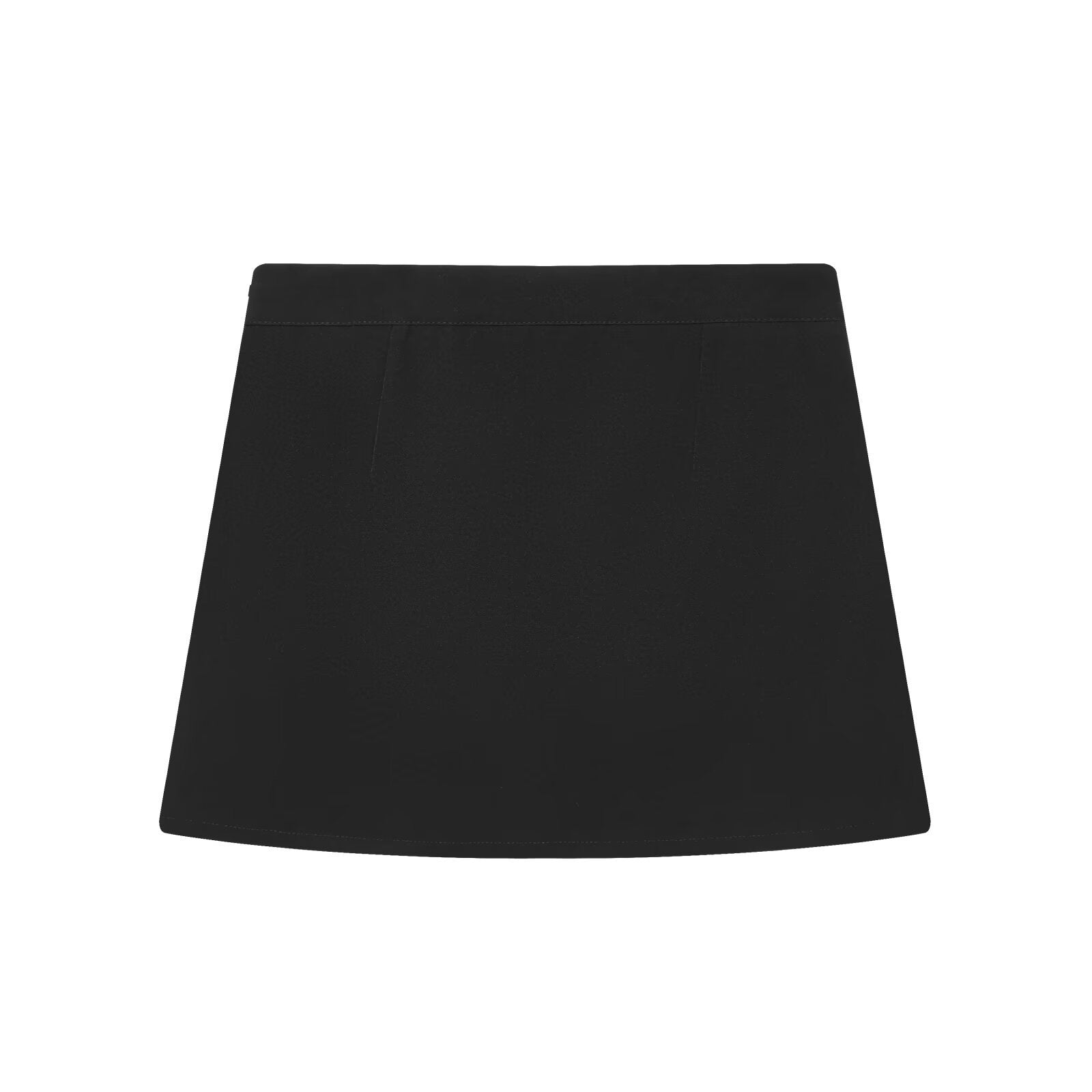 Literary Retro Blazer Skirt Outfit