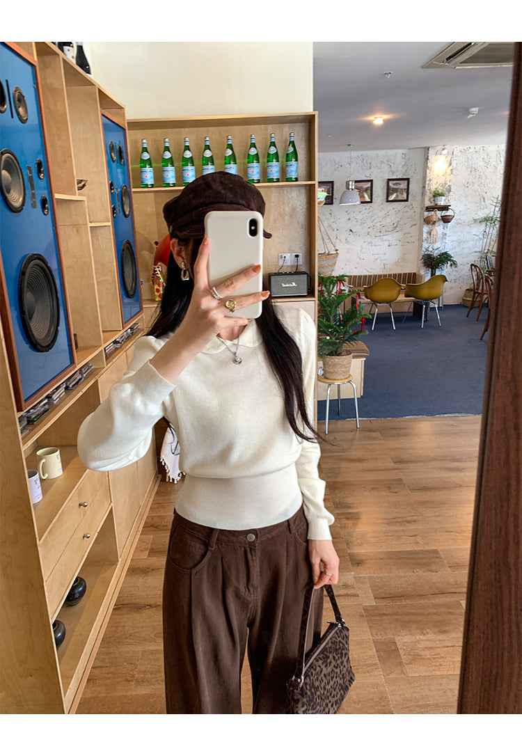 The Sakura Collar Top