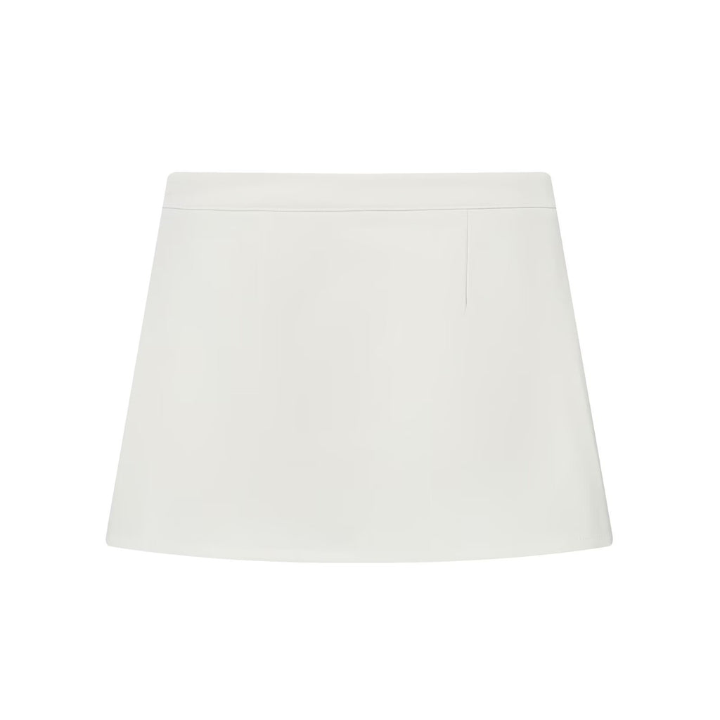 Literary Retro Blazer Skirt Outfit