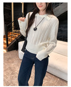 Classic Knit Polo Top for Women