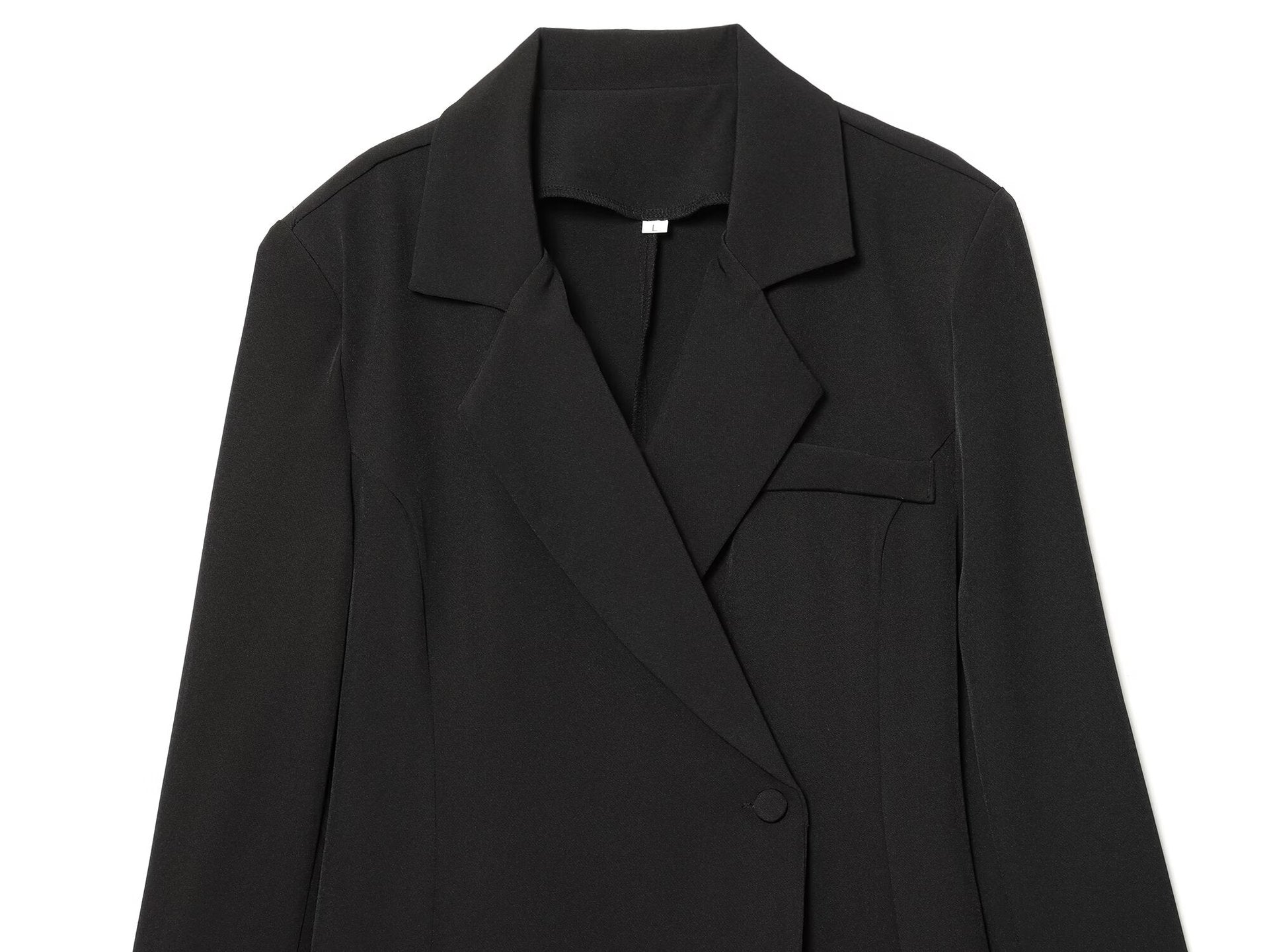 Literary Retro Blazer Skirt Outfit