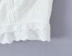 Retro Style Lace Skirt Outfit