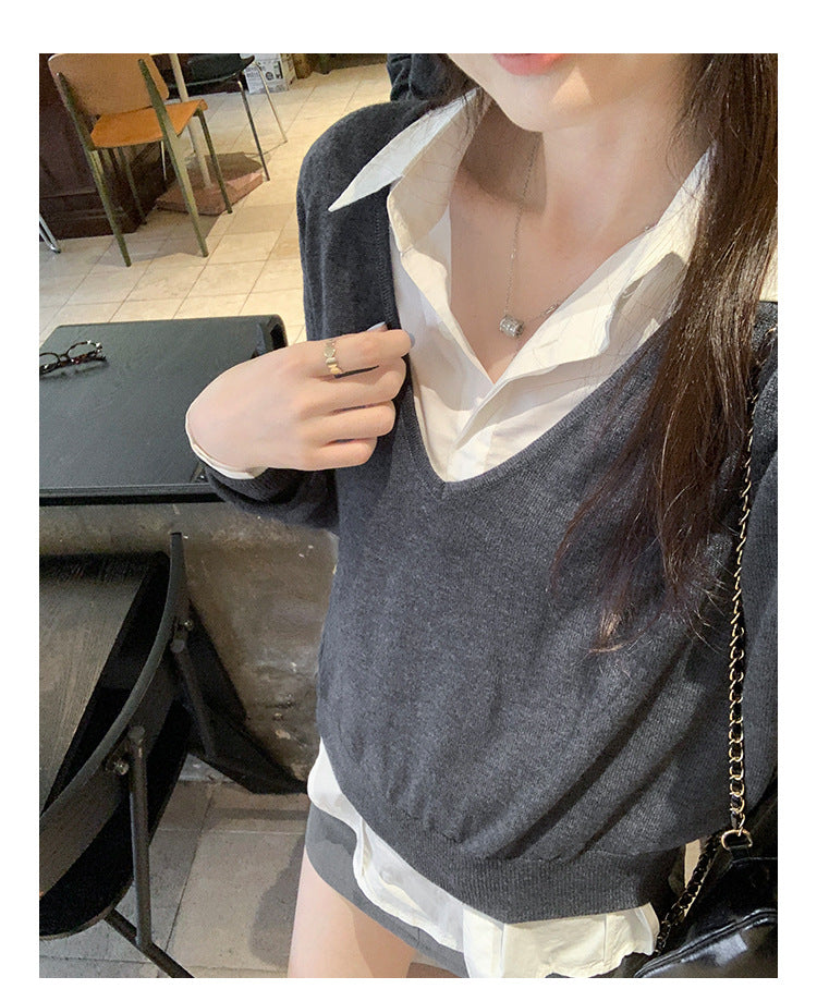 Street Fashion Knit Top