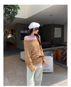 Lazy Chic Long Sleeve Knit Top