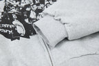 Retro Streetwear Zip Hoodie