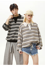 The Camden Stripe Polo Knit