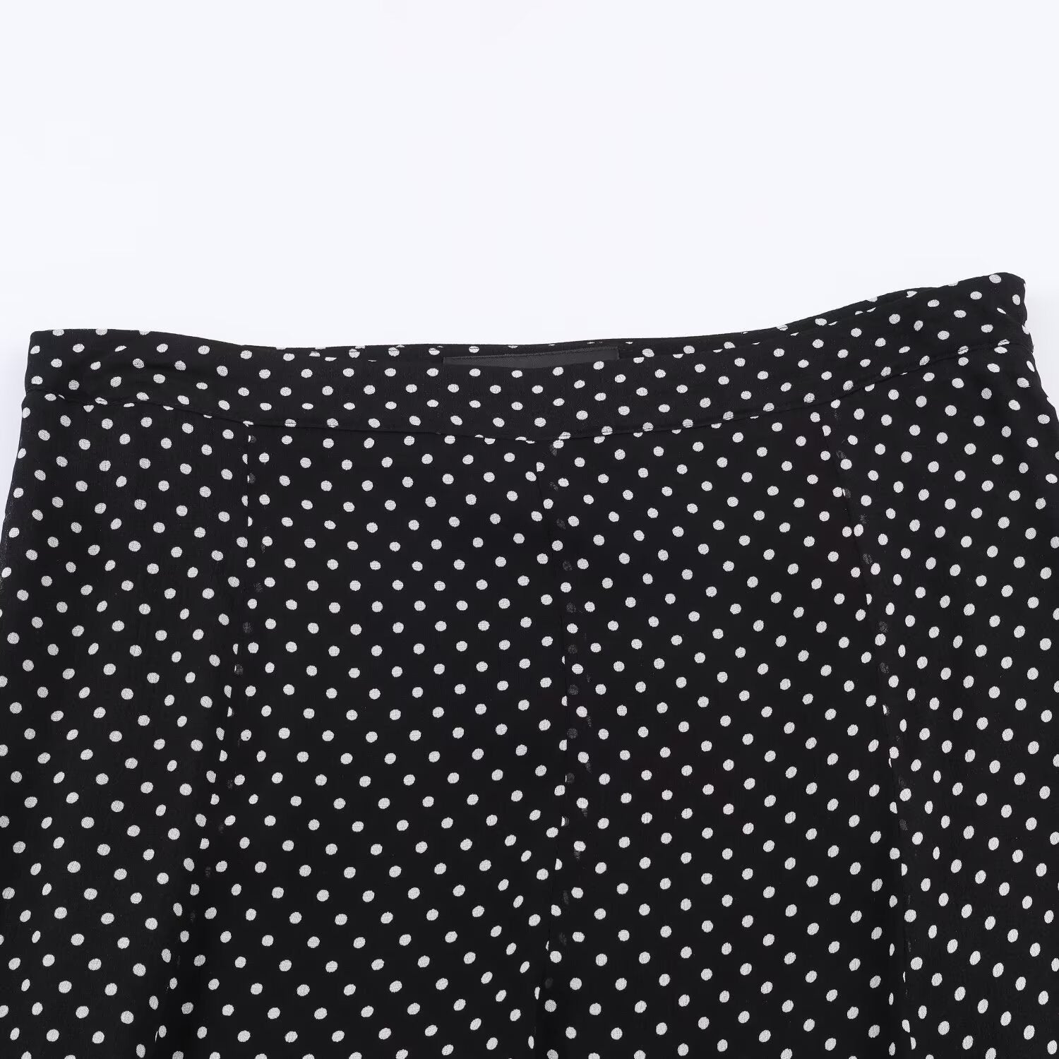 Polka Dot Bow Shirt & Long Skirt Set