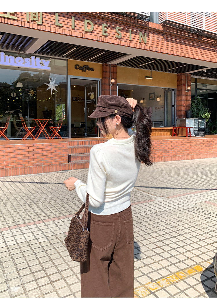 The Sakura Collar Top