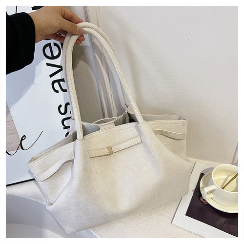 Retro Velvet Women’s Tote Handbag