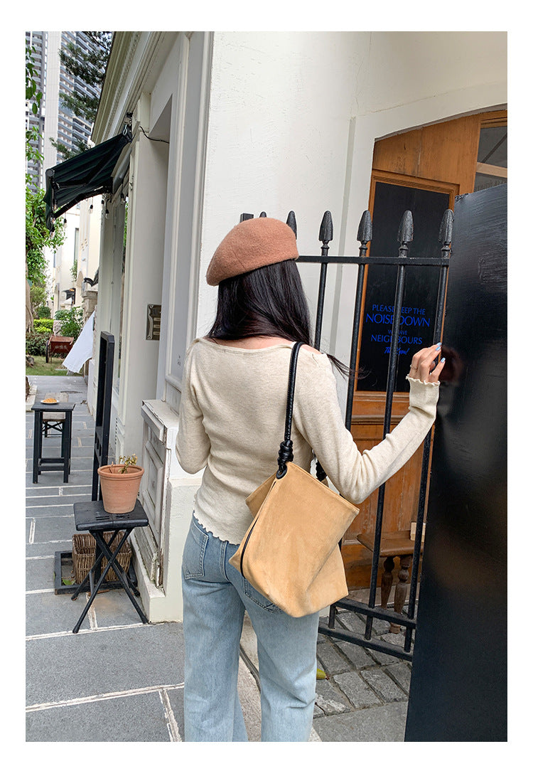 Off-Shoulder Knit Top