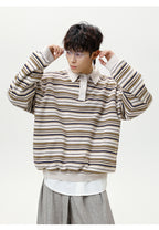 The Camden Stripe Polo Knit