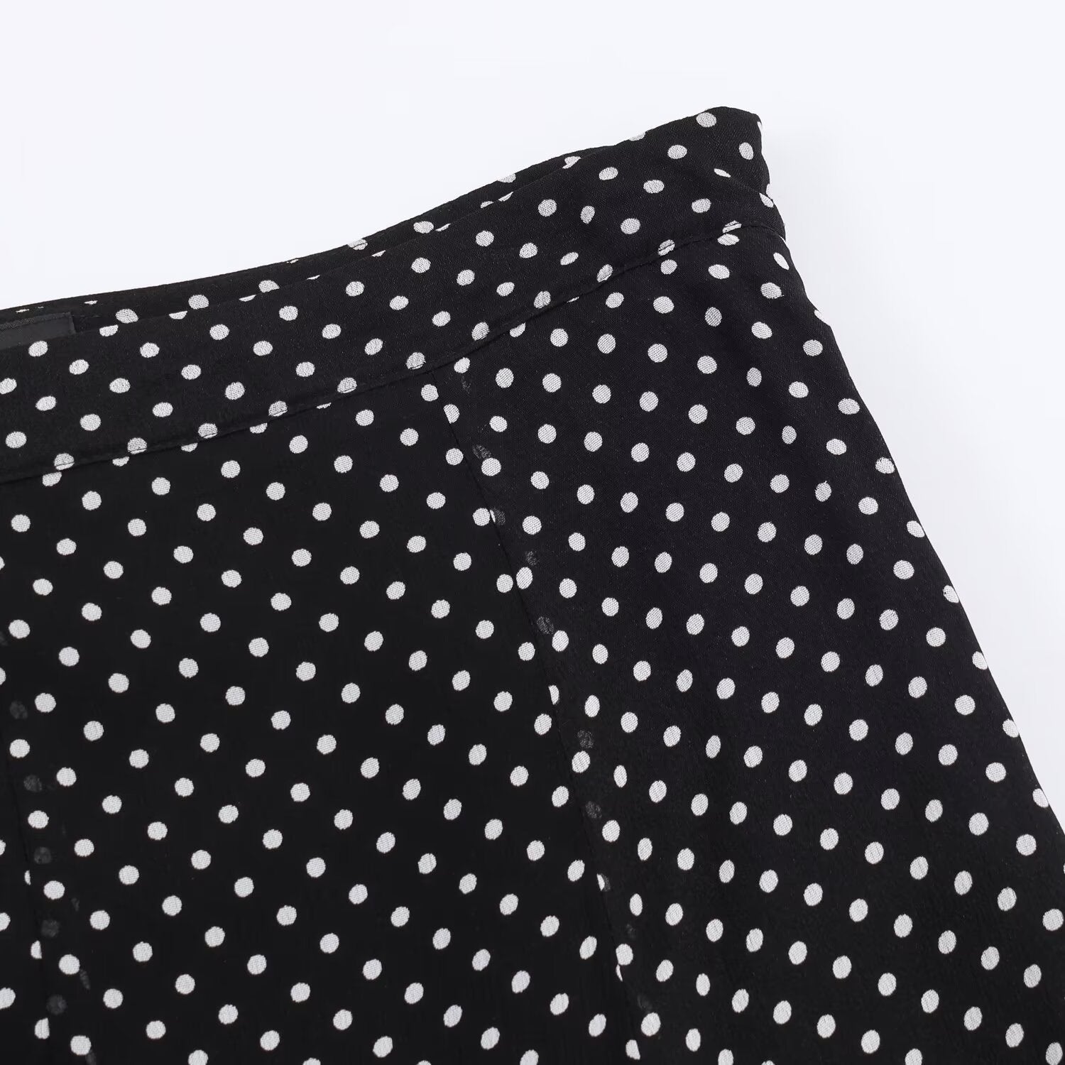 Polka Dot Bow Shirt & Long Skirt Set