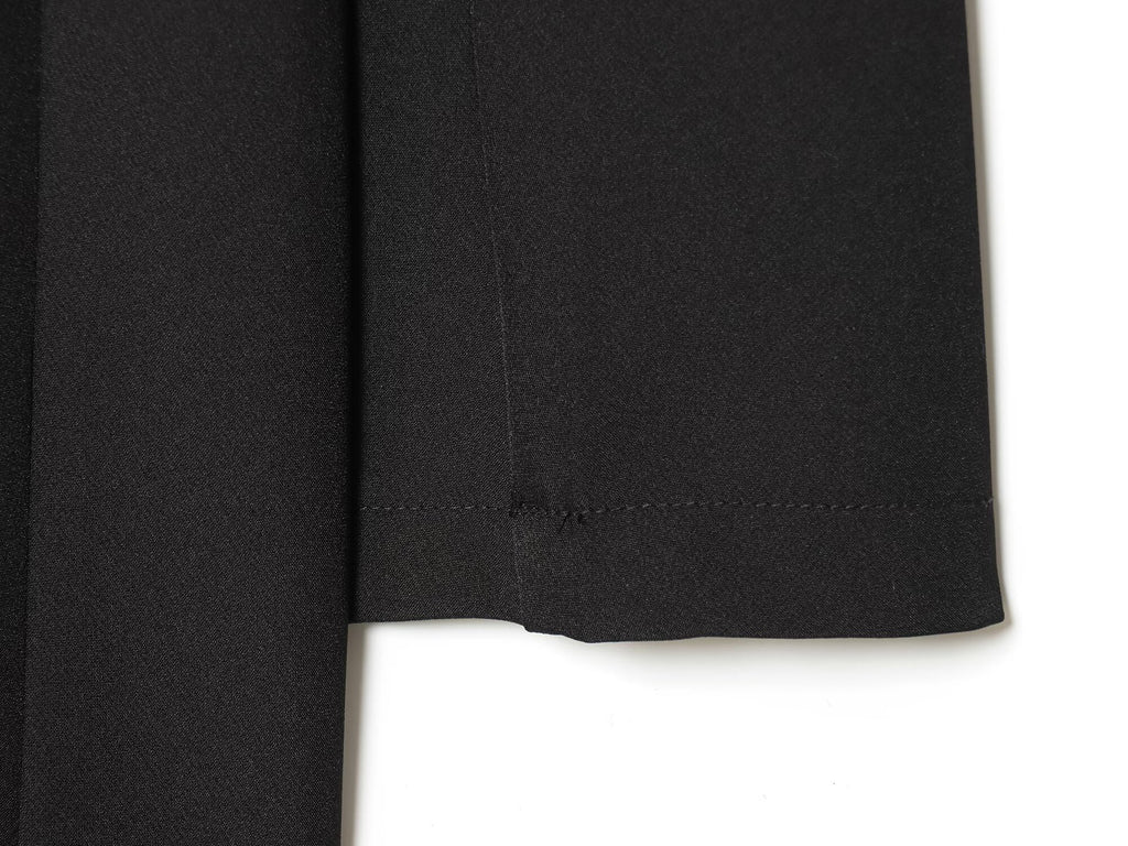 Literary Retro Blazer Skirt Outfit