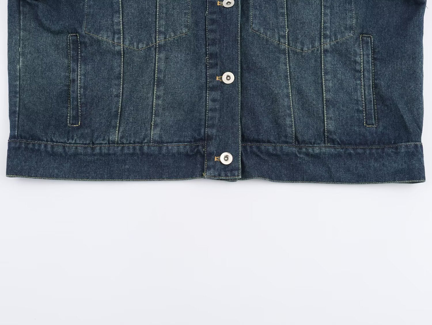 Retro Denim Jacket & Pants Set