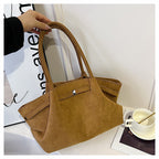 Retro Velvet Women’s Tote Handbag