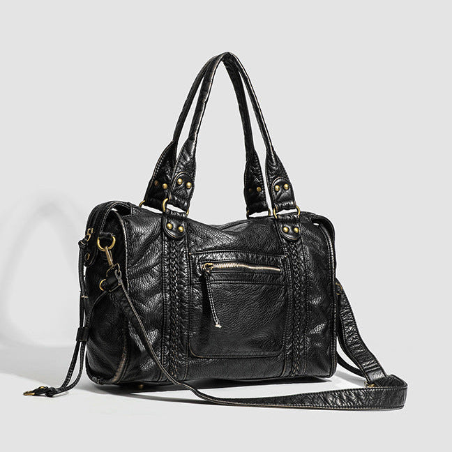 French Street Retro Tote Bag