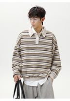 The Camden Stripe Polo Knit