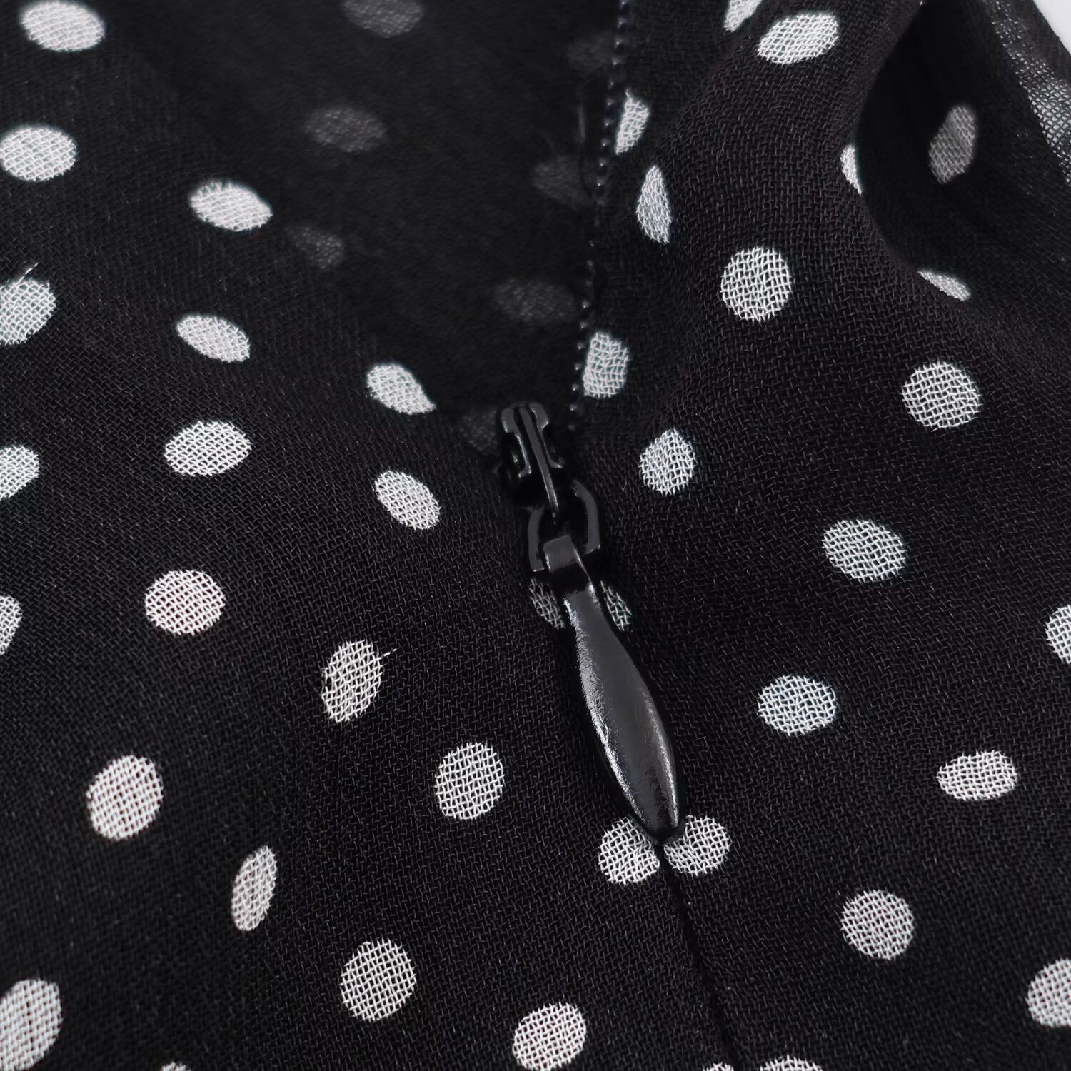 Polka Dot Bow Shirt & Long Skirt Set