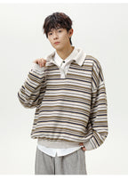 The Camden Stripe Polo Knit