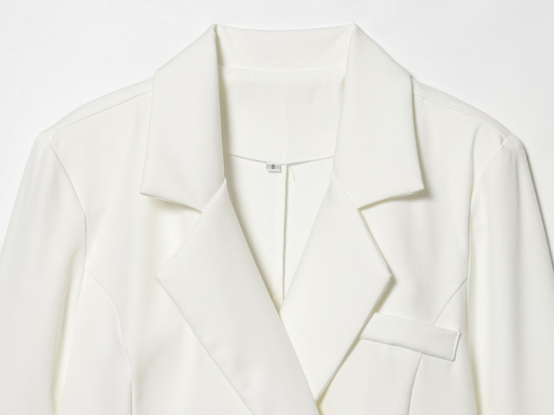Literary Retro Blazer Skirt Outfit