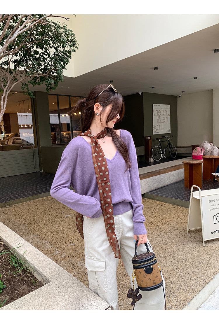 Street Fashion Knit Top