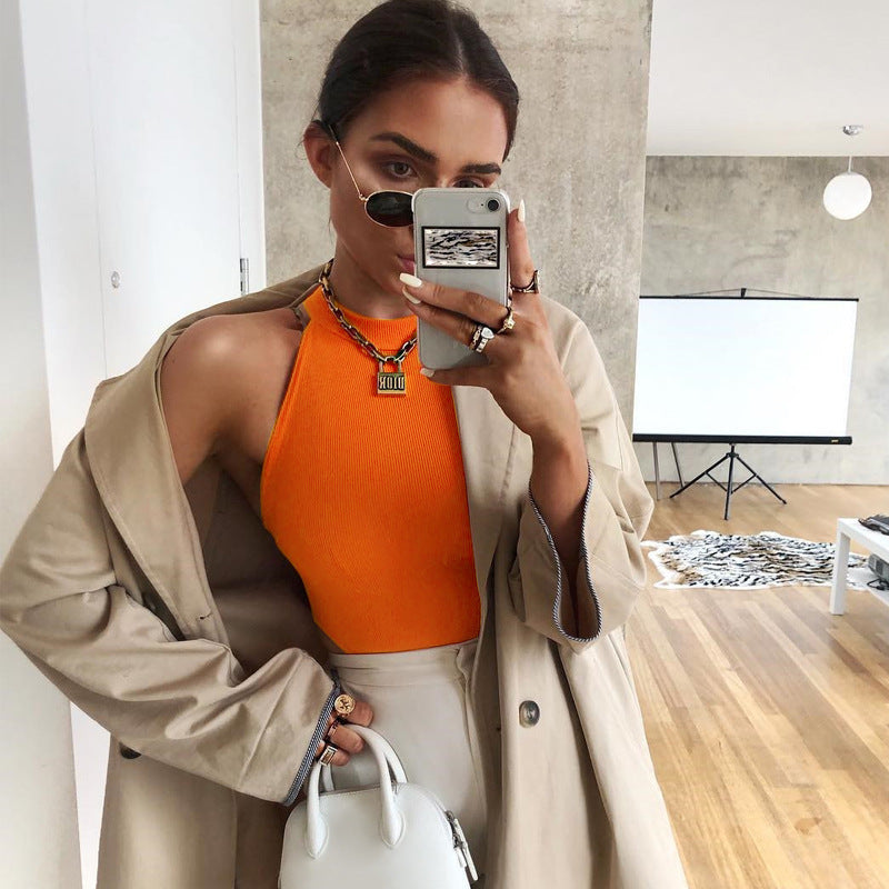 The Valencia Halter Top