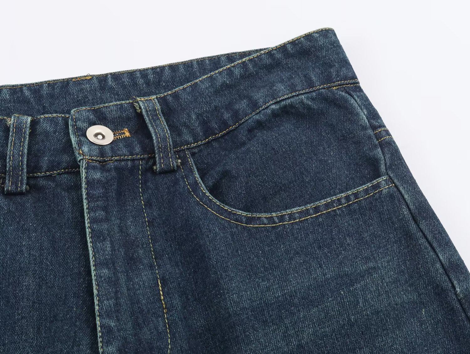 Retro Denim Jacket & Pants Set