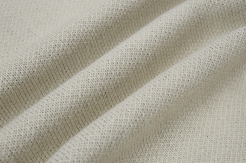 Jacquard Cross Knit Sweater