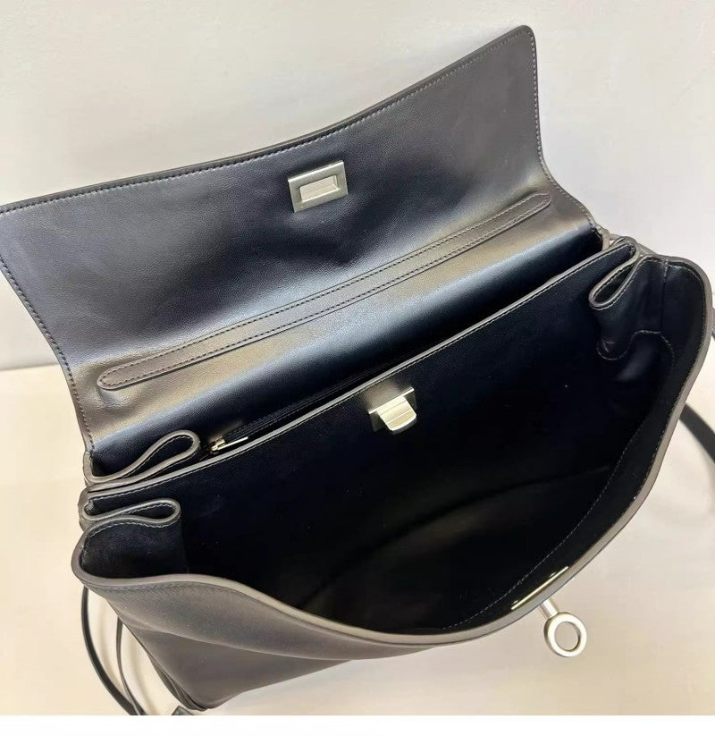 Vintage Autumn Winter Suede Tote Bag