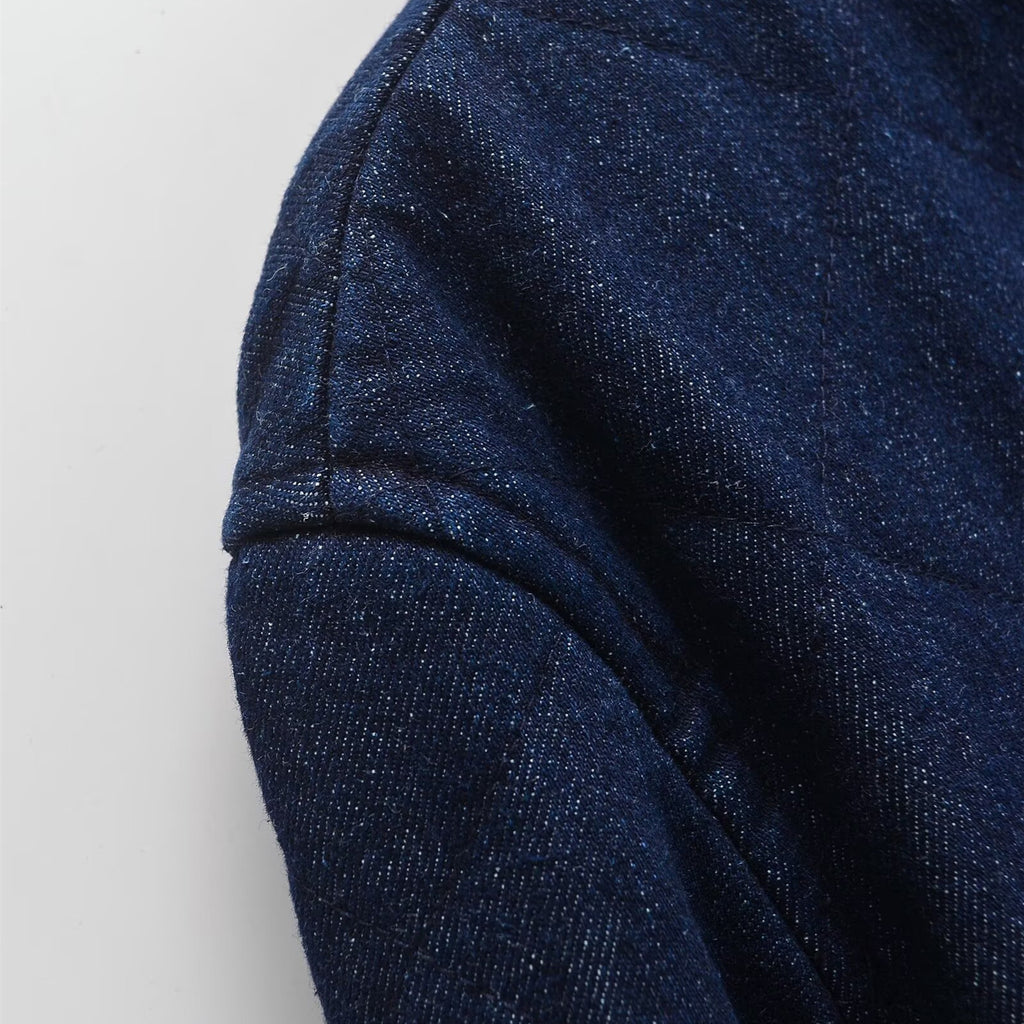 Vintage Washed Denim Style Jacket