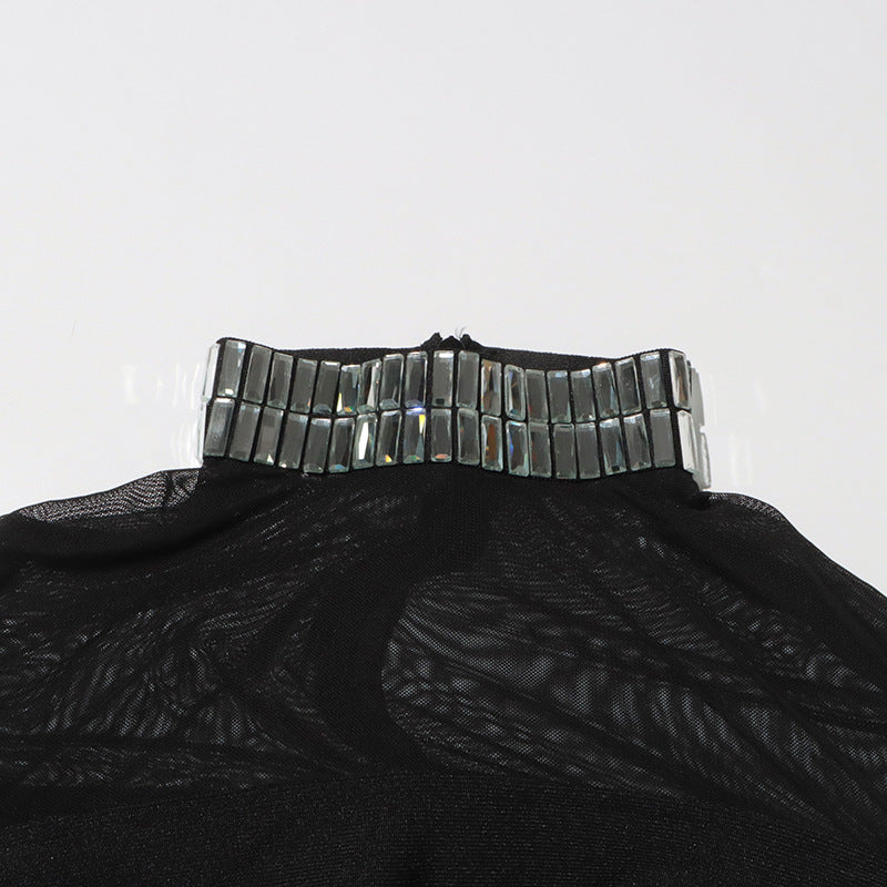 The Noir Diamond Gown