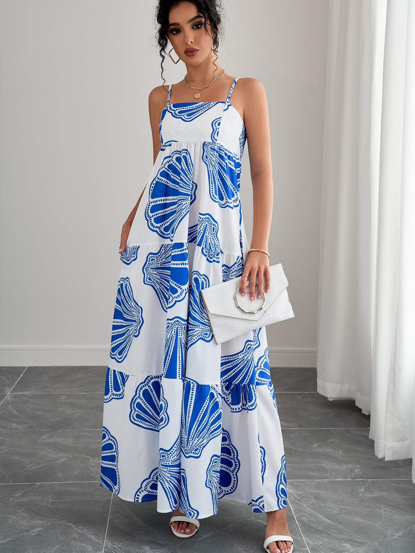 The Azure Escape Maxi Dress