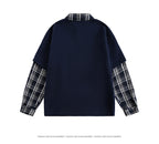 Men's Polo Collar Sweatshirt