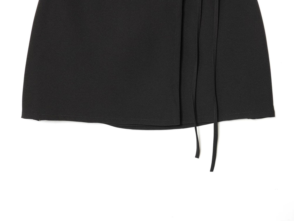 Literary Retro Blazer Skirt Outfit