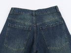 Retro Denim Jacket & Pants Set