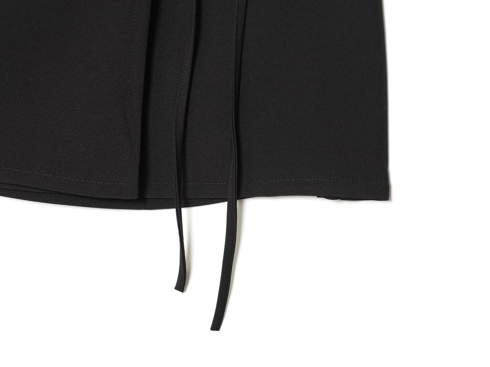 Literary Retro Blazer Skirt Outfit